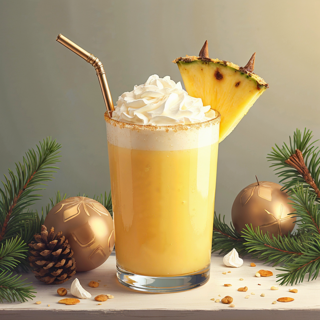 virgin pinacolada mocktail